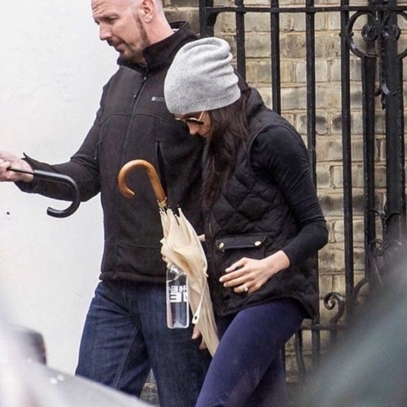 J Crew quilted puffer vest navy blue size large - Picture 1 of 6